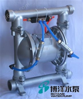 QBYF粉体气动隔膜泵 不锈钢气动粉体输送泵 粉体泵