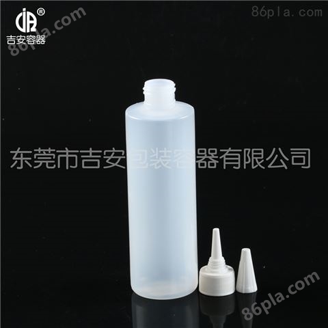 现货供应250毫升尖嘴瓶 250ML胶水瓶 包装塑料瓶**