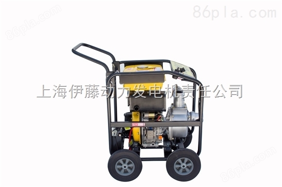 上海4寸电启动柴油自吸泵